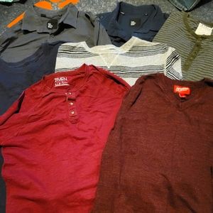 Men's Long Sleeve Shirt Lot